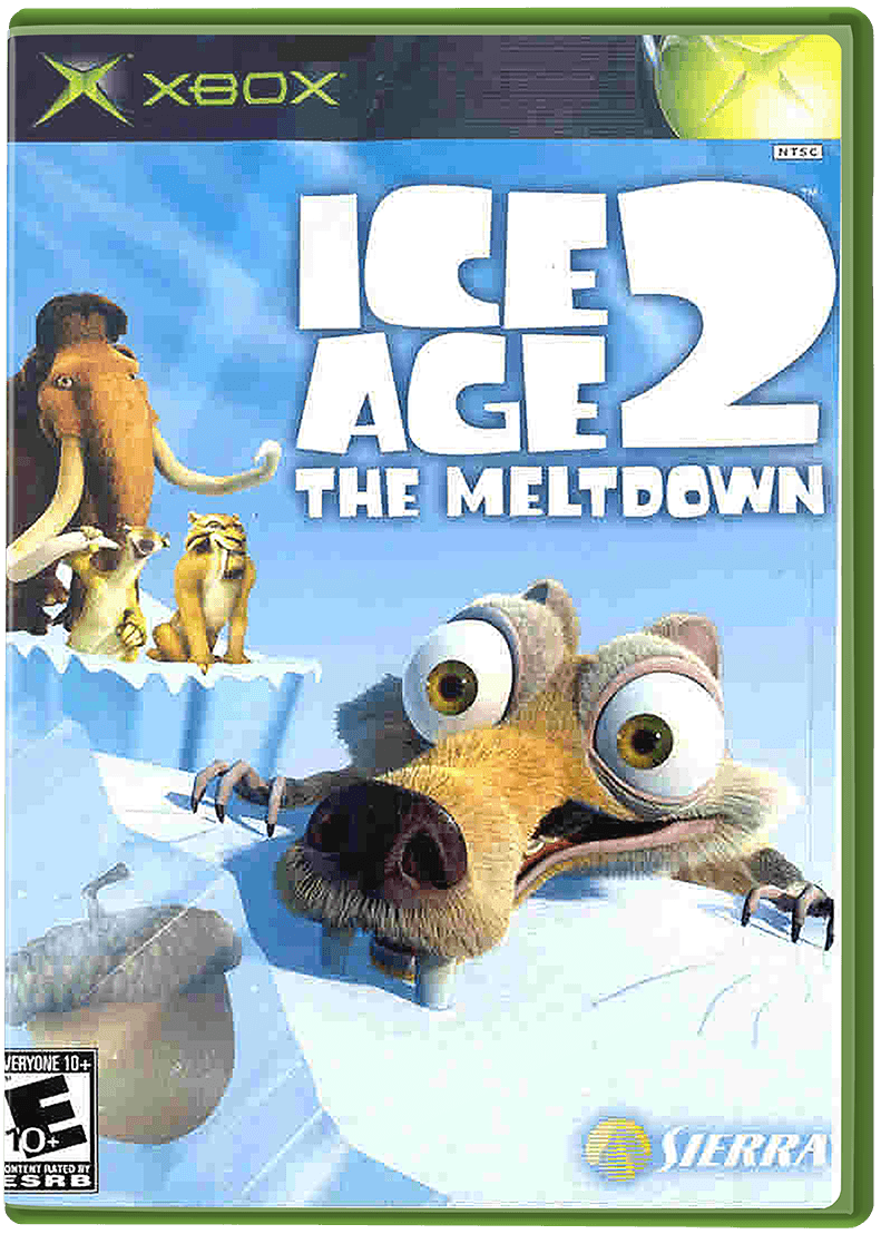 Ice Age 2 The Meltdown box art for Xbox